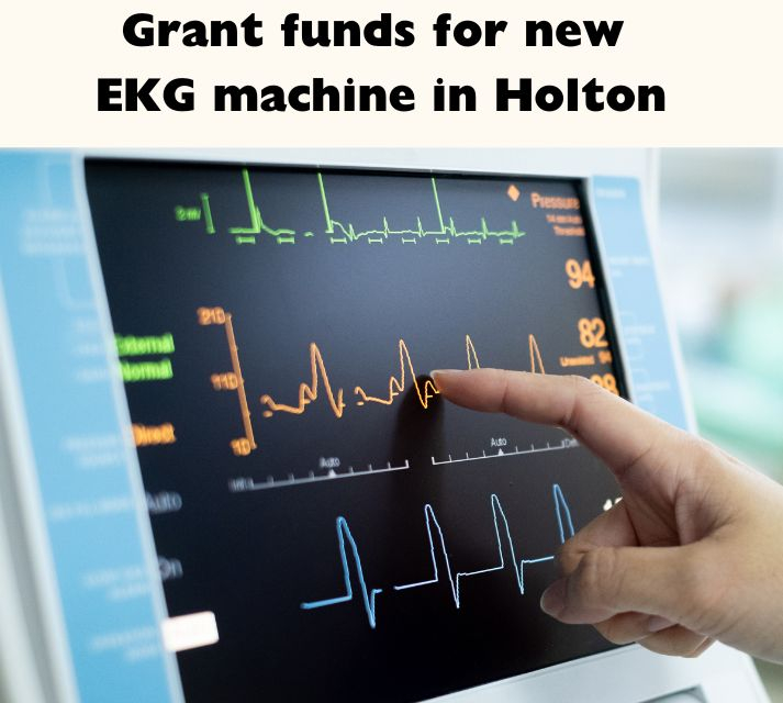 CHCS installs EKG in Onaga thanks to grant funding 